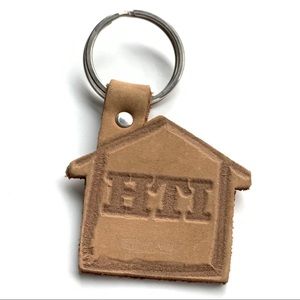 HTI Tools🎄Vintage Leather Ornament or key Ring